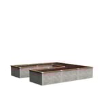 View 12'X12'X2' U-Shaped Raised Garden Bed Kit