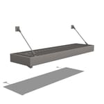Flat Metal Canopy System - LFS-FLA
