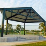 View Houston Amphitheater – Four Sided Park Shelter