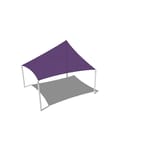 Shade Kite Shade System - 18' x 18'