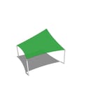 Shade Kite Shade System - 20' x 20'