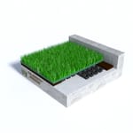 Landscape Turf Products - Synthetic Turf on Rooftop/Balcony/Mezzanine