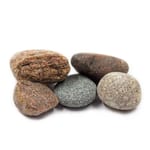 View Decorative Rock: Multi Color Cobble 2"–4"