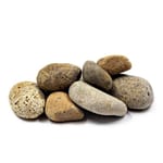 View Decorative Rock: Buff Mexican Beach 1" - 2"