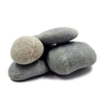 View Decorative Rock: Black Mexican Beach 3" - 5"