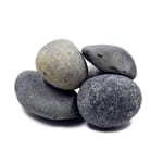 View Decorative Rock: Black Mexican Beach 2" - 3"