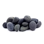 View Decorative Rock: Black Mexican Beach 1/2"-1"