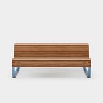 View Dek Triple Backed Bench 