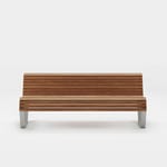 View Dek Backed Bench 