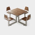 View Carousel Seating – Framed Wood