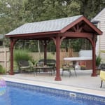 View A-Frame Wood Pavilion