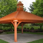 View Grande Estate Wood Pavilion