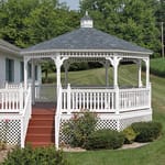 View Octagon Wood Gazebo