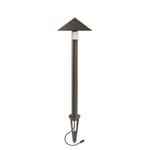View EVO FLEX Bollard Path Light, Frosted, Pyramid
