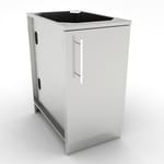 View 18" Full Height Right Swing Door Cabinet (SBC18FSDR)