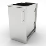 View 18" Full Height Left Swing Door Cabinet (SBC18FSDL)