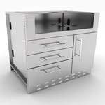View 40” Appliance Cabinet (SAC40GLPCD)