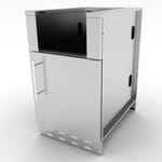 View 20” Appliance Cabinet w/ Right Swing Door (SAC20CSDR)
