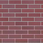View Face Brick Color: Burgundy Blend