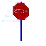 View Stop Sign