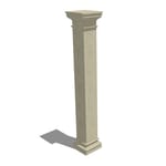Tuscan Square Column (M7)