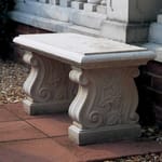 View Bench Seat w/ Scrolled Bench Seat Support (D400A)