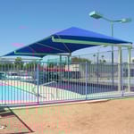 View Semi-Cantilever Shade Structure