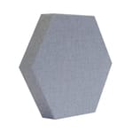 View 2" Thick - Hexagon Hardened-Edge Acoustic Panel 