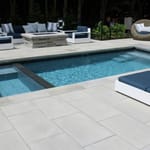 View Premium Precast Plunge Plus Pool: The Cape+ (9' x 21' w/ spa section)