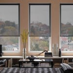 View Interior Roller Shades Retractable Shading System