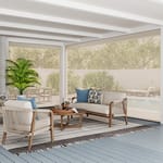 View Retractable Screen Zipper Track