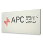View 12" x 48" Art Acoustic Panel