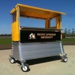 View DONKEY-2 Portable 4' Elevated Press Box with Storage