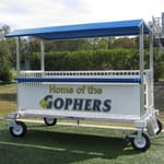 View DONKEY-3 Portable 2' Elevated Press Box