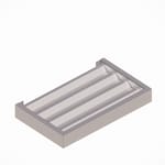 Lumishade Roll Formed Aluminum Canopies Cantilevered