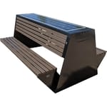 View Solar Bench Charging Station: SB1070