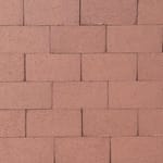 View 4x8 Square Edge Clay Pavers - Pathway Red