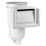 View SKR1xx: Flow Star® Standard Skimmer with Water Stop Face, Float Assembly, Basket, Lid and Adjustable Collar Part