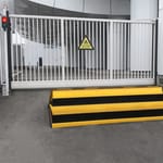 View Sliding Cantilevered Security Gate 