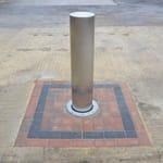 View Crash Rated Rising Security Bollard 40