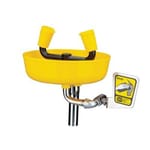 View Supply Pipe Mount Eye/Facewash Yello-Bowl®, 3.2 gpm ABS Eyewash Heads [01030301]