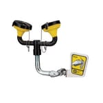View Supply Pipe Mount Eye/Facewash No Bowl, 8.0 gpm ABS Facewash Heads [01035601]