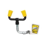 View Supply Pipe Mount Eye/Facewash No Bowl, 3.2 gpm ABS Eyewash Heads [01030101]