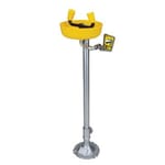 View Pedestal Mount Eye/Facewash Yello-Bowl®, 3.2 gpm ABS Eyewash [01030302]