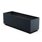 View Aluminum Rectangle Planter - 12" - 18" High