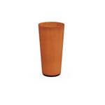 View Corten Steel Round Tapered Planter - 24" - 42" High