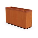 View Cornten Steel Rectangle Planter - 30" - 36" High