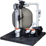 View EasyPro Deluxe Skid Mount Pond Filtration System – 10,000 gallon (SMF10000)
