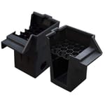View Left / Right Ends Unassembled – Set up for 2" Pipe (EWLR2)