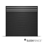 View SLEEKFENCE™ - 6' High Slat Top Fence System